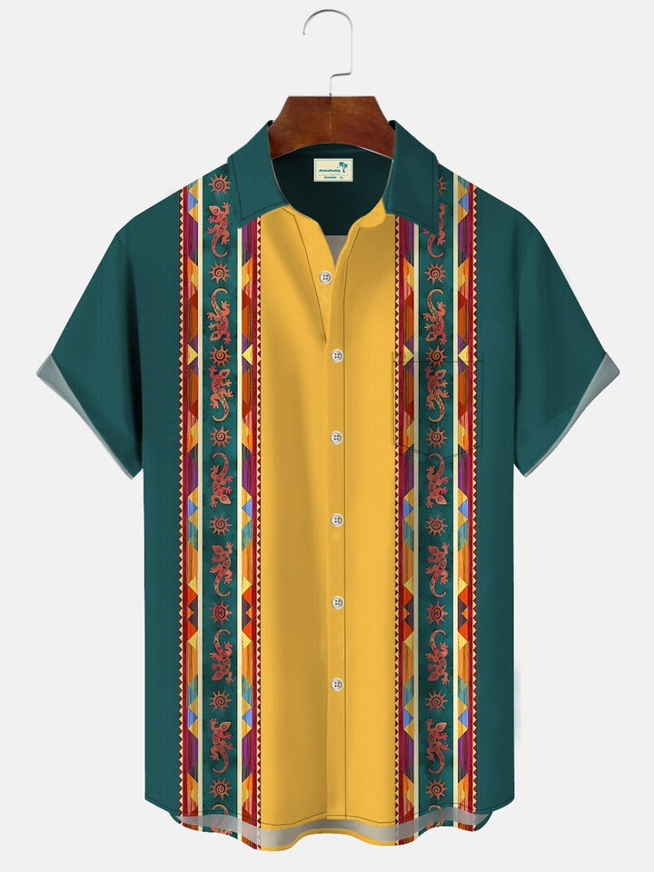 Alohadaddy Retro National Pattern Men&