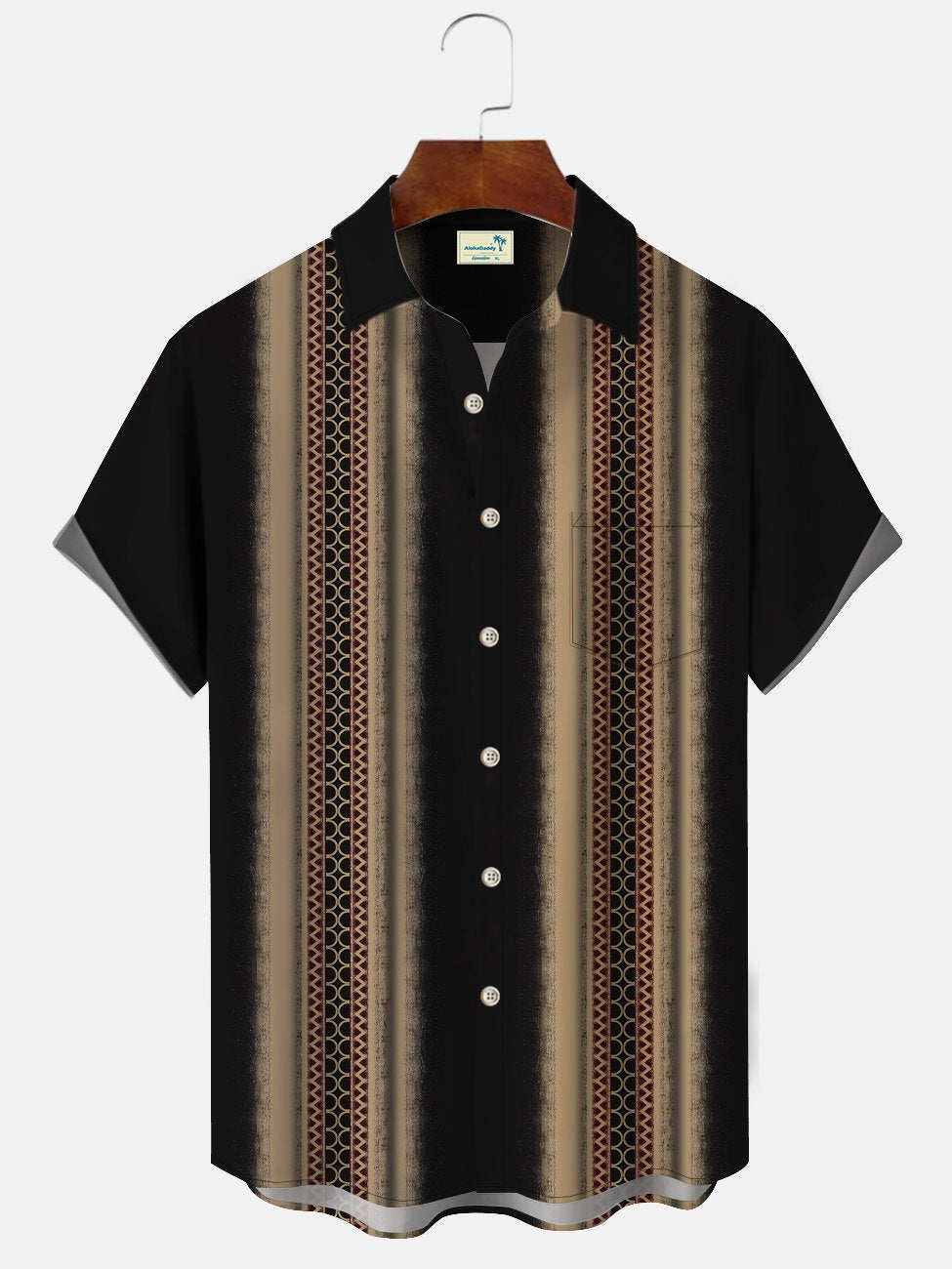 Alohadaddy Retro National Pattern Men&