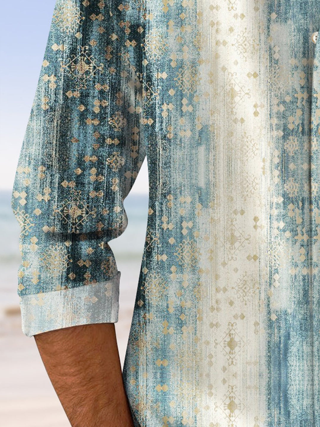Alohadaddy Retro Ethnic Pattern Men&