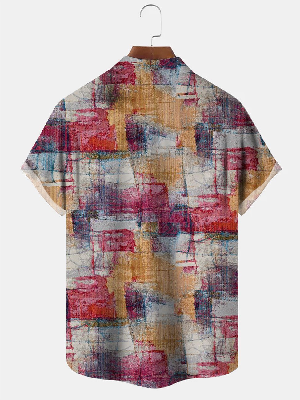 Alohadaddy Retro Geometric Pattern Men&