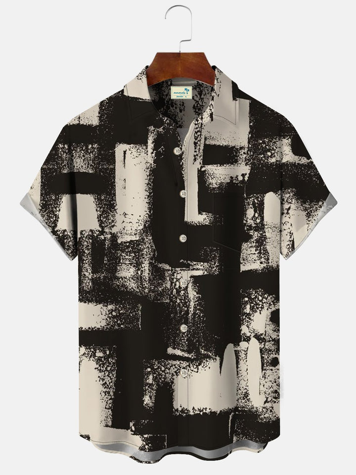 Alohadaddy Geometric Pattern Retro Geometric Men&