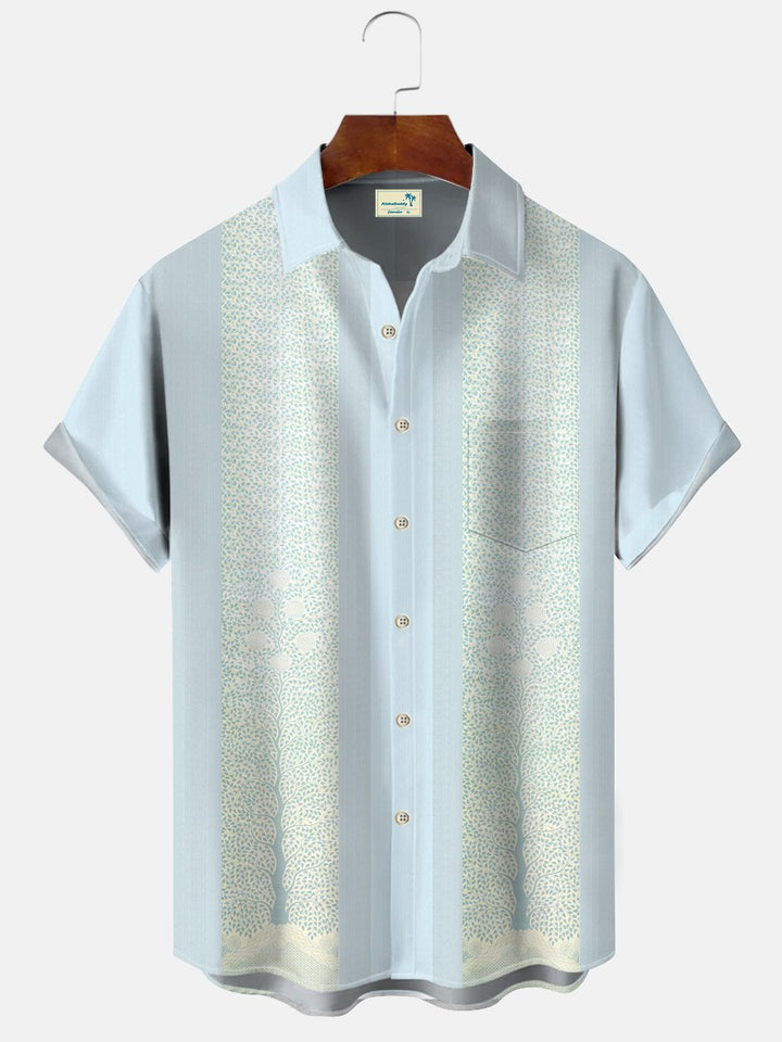 Alohadaddy Plant Geometric Pattern Men&