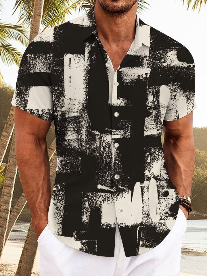 Alohadaddy Geometric Pattern Retro Geometric Men&