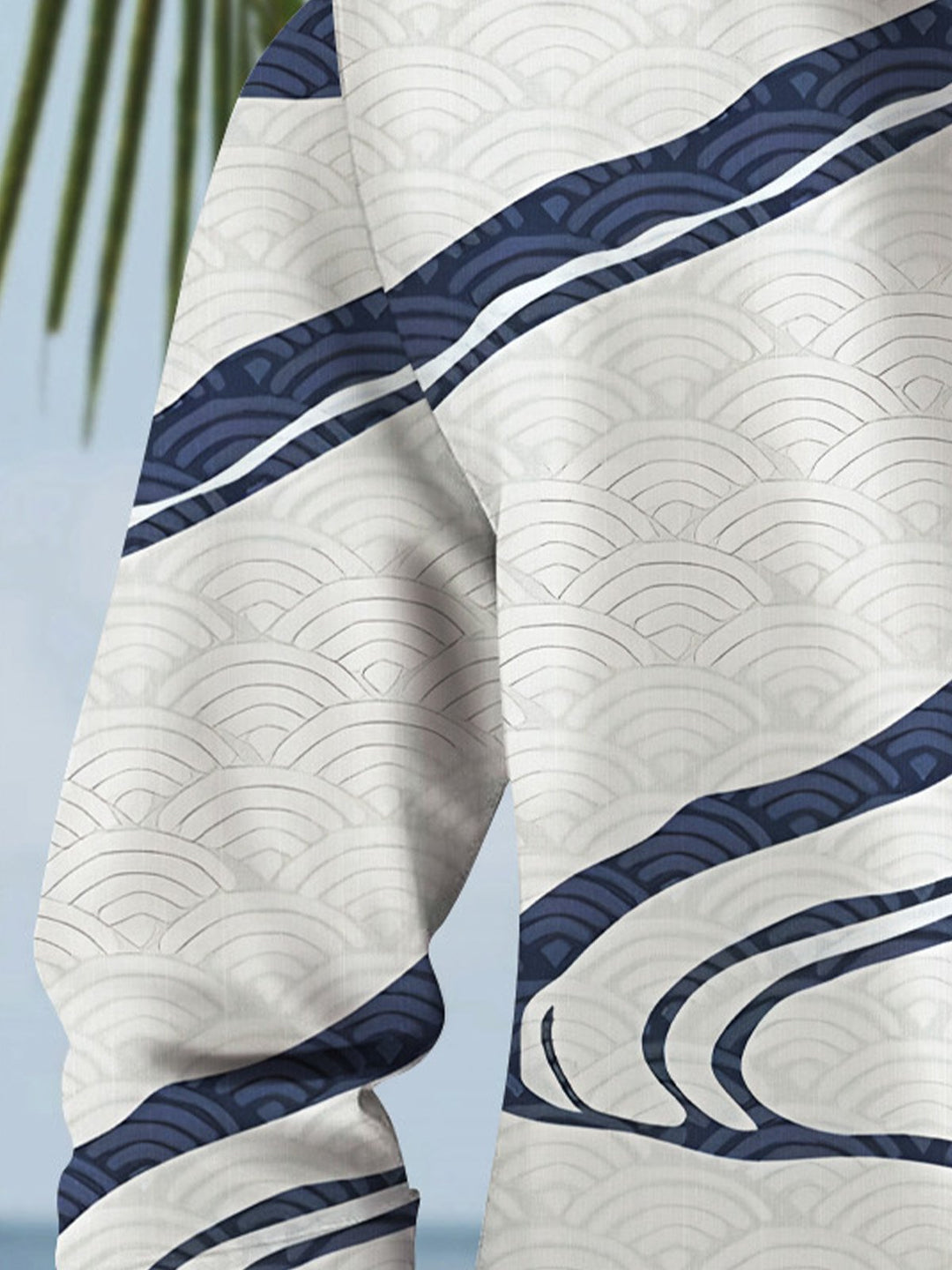 Alohadaddy Retro Geometric Stripes Men&