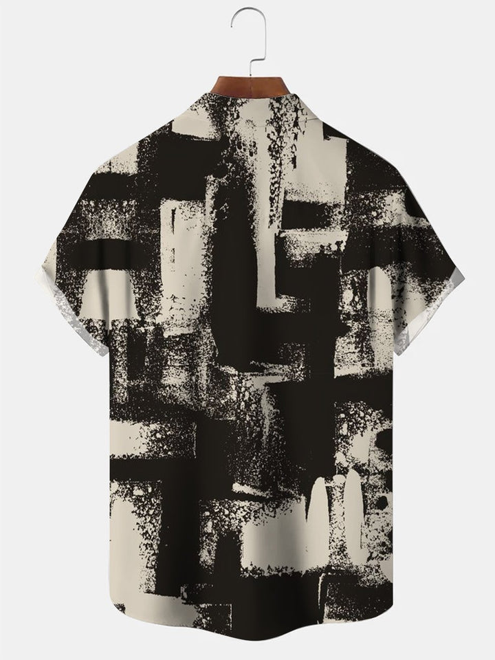 Alohadaddy Geometric Pattern Retro Geometric Men&