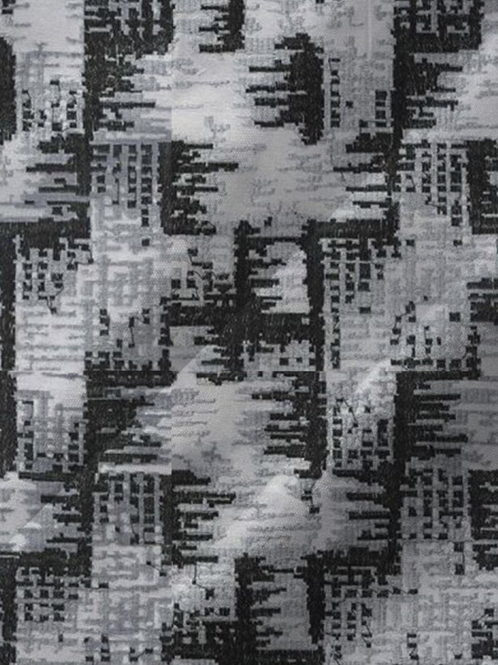 Camisa informal de manga corta con bolsillos abotonados y estampado geométrico vintage para hombre de Alohadaddy