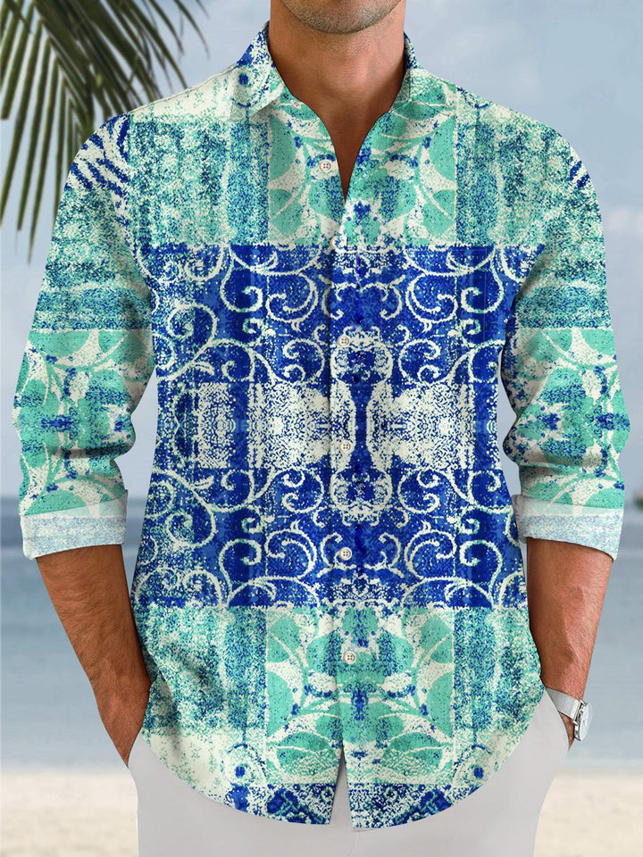 Alohadaddy Ethnic Pattern Vintage Men&