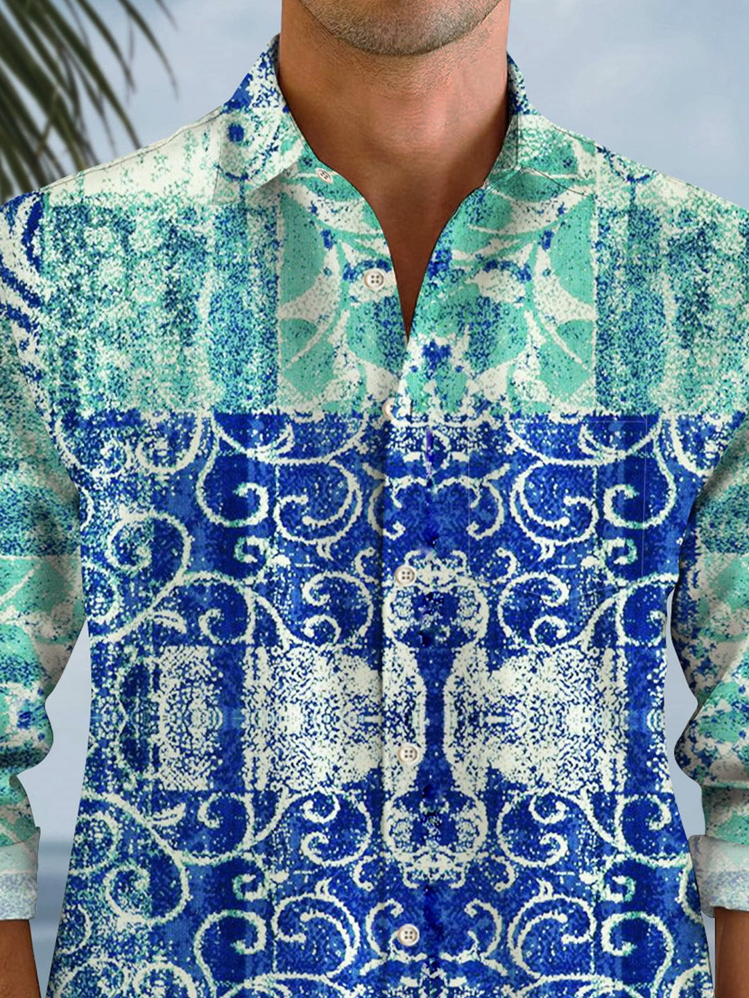 Alohadaddy Ethnic Pattern Vintage Men&