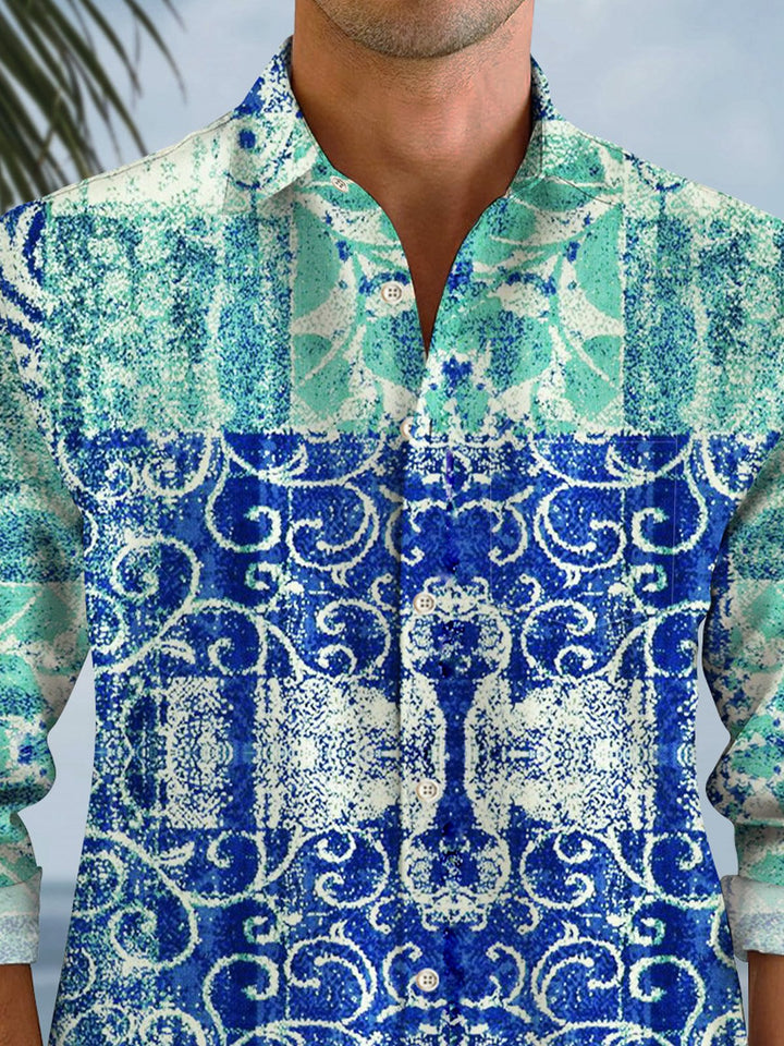Alohadaddy Ethnic Pattern Vintage Men&