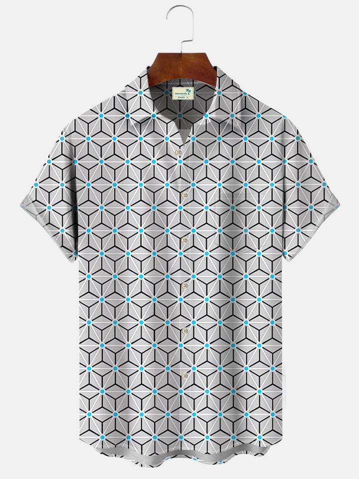 Alohadaddy Geometric Tech Lines Men&