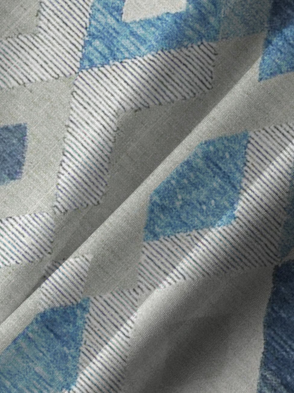 Alohadaddy Ethnic Diamond Geometric Pattern Men&