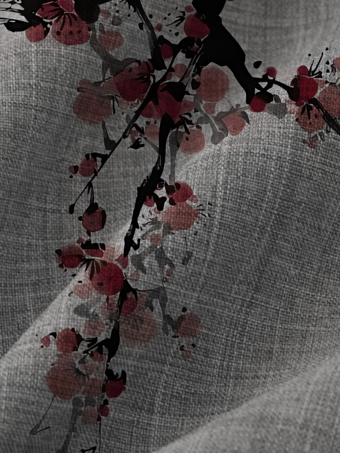 Alohadaddy Ethnic Style Peach Blossom Men&
