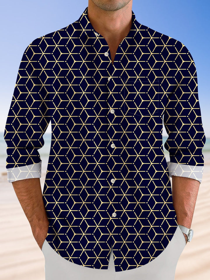 Alohadaddy Tech Geometric Polka Dot Men&