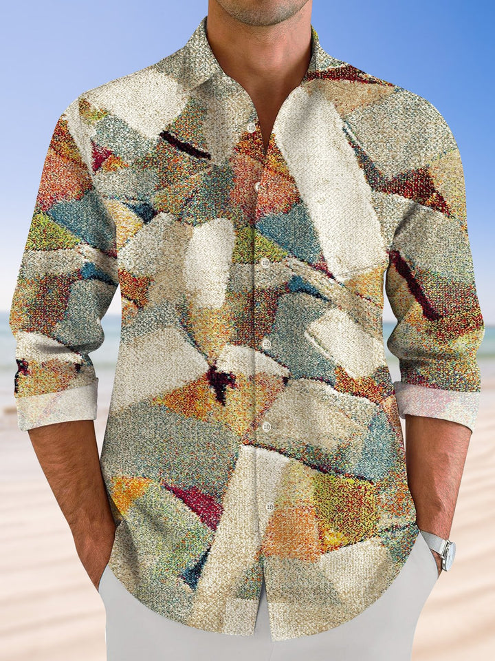 Alohadaddy Ethnic Pattern Retro Men&