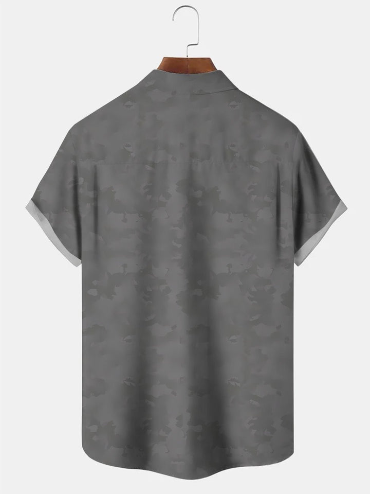 Alohadaddy Ethnic Style Dark Pattern Men&