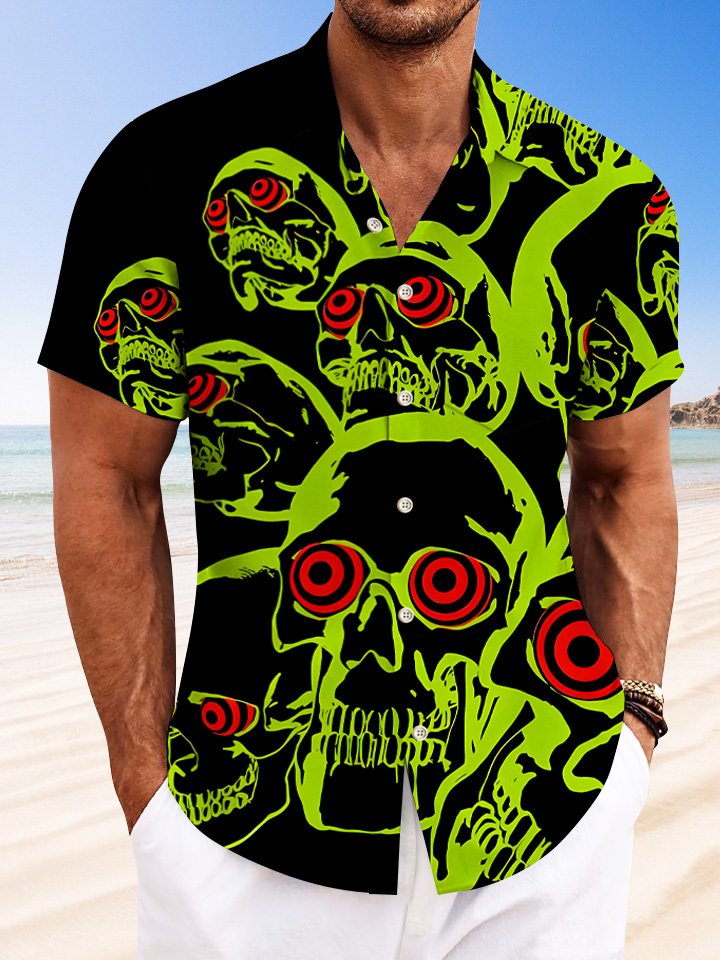 Alohadaddy Skull Contrast Color Men&