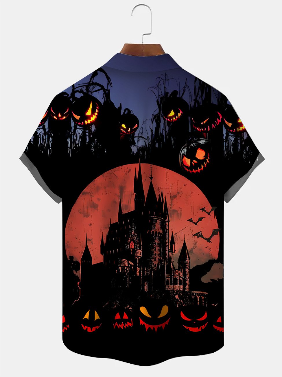 Alohadaddy Halloween Pumpkin Castle Men&