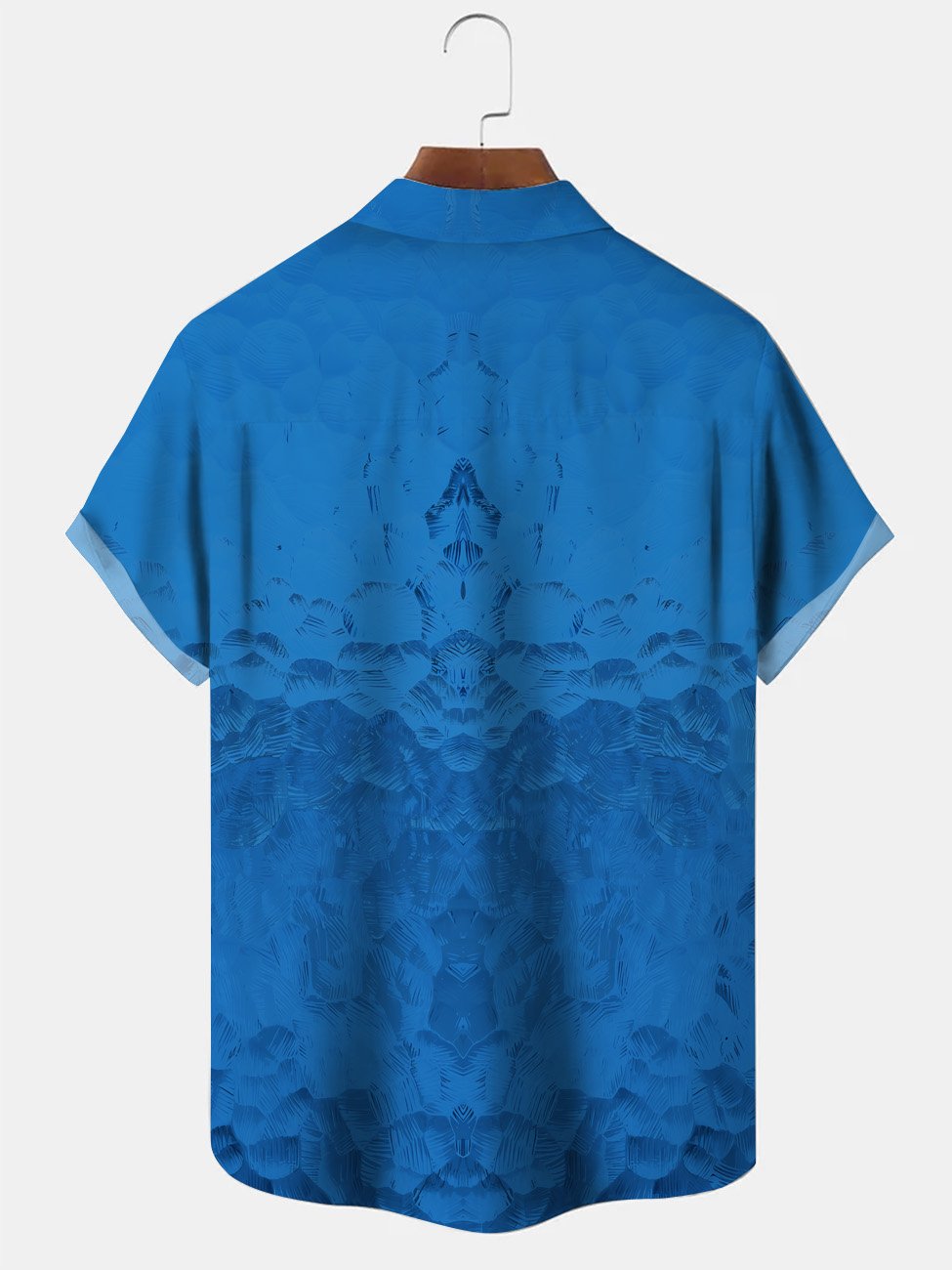 Camisa informal de manga corta para ir al trabajo con bolsillos y botones fluorescentes de lunares de Alohadaddy, años 50