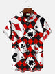 Camisa informal de manga corta con bolsillos y botones del Tarot de Alohadaddy