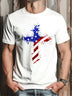 Alohadaddy Holiday Flag Independence Day Retro Holiday T-Shirts
