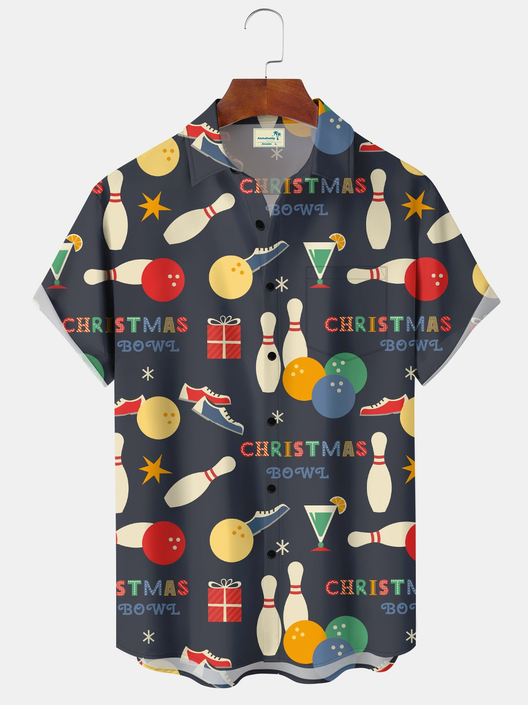 Alohadaddy Vintage Holiday Christmas Vacation Men&