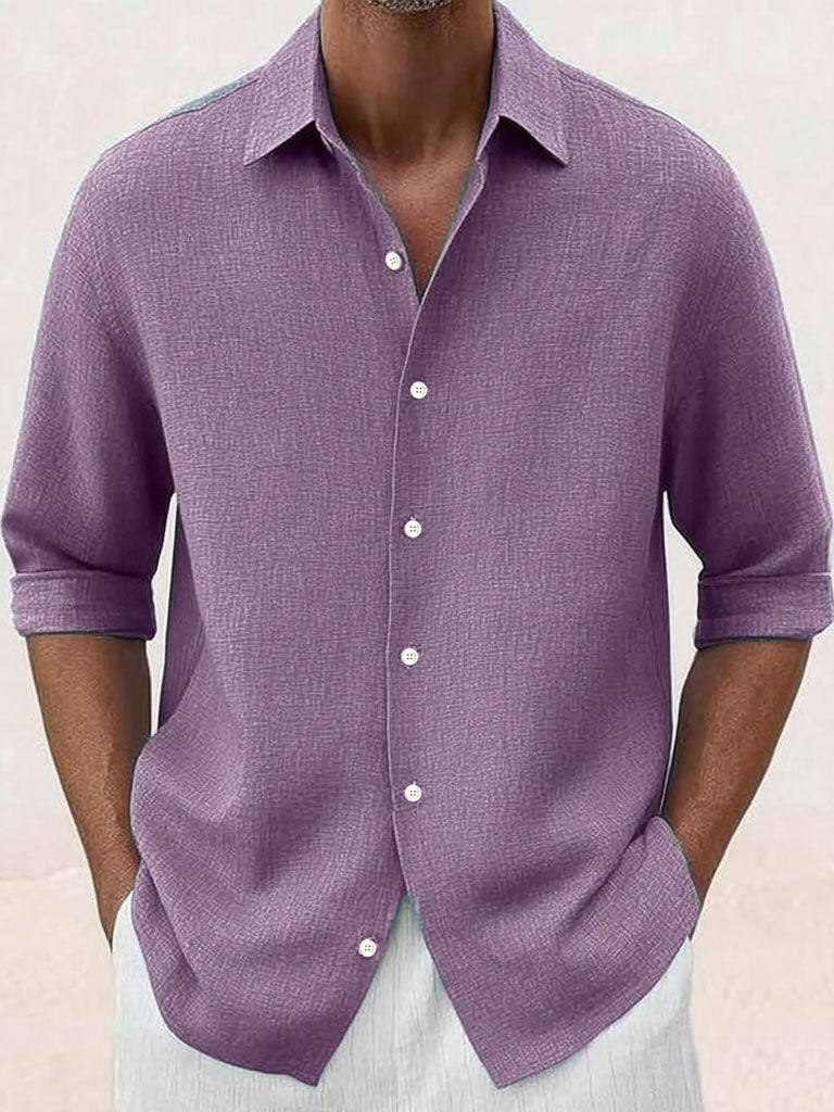 Alohadaddy® Basic solid color printed men&