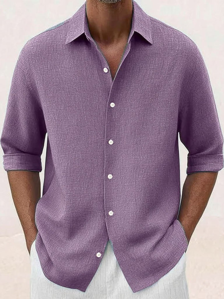 Alohadaddy® Basic solid color printed men&