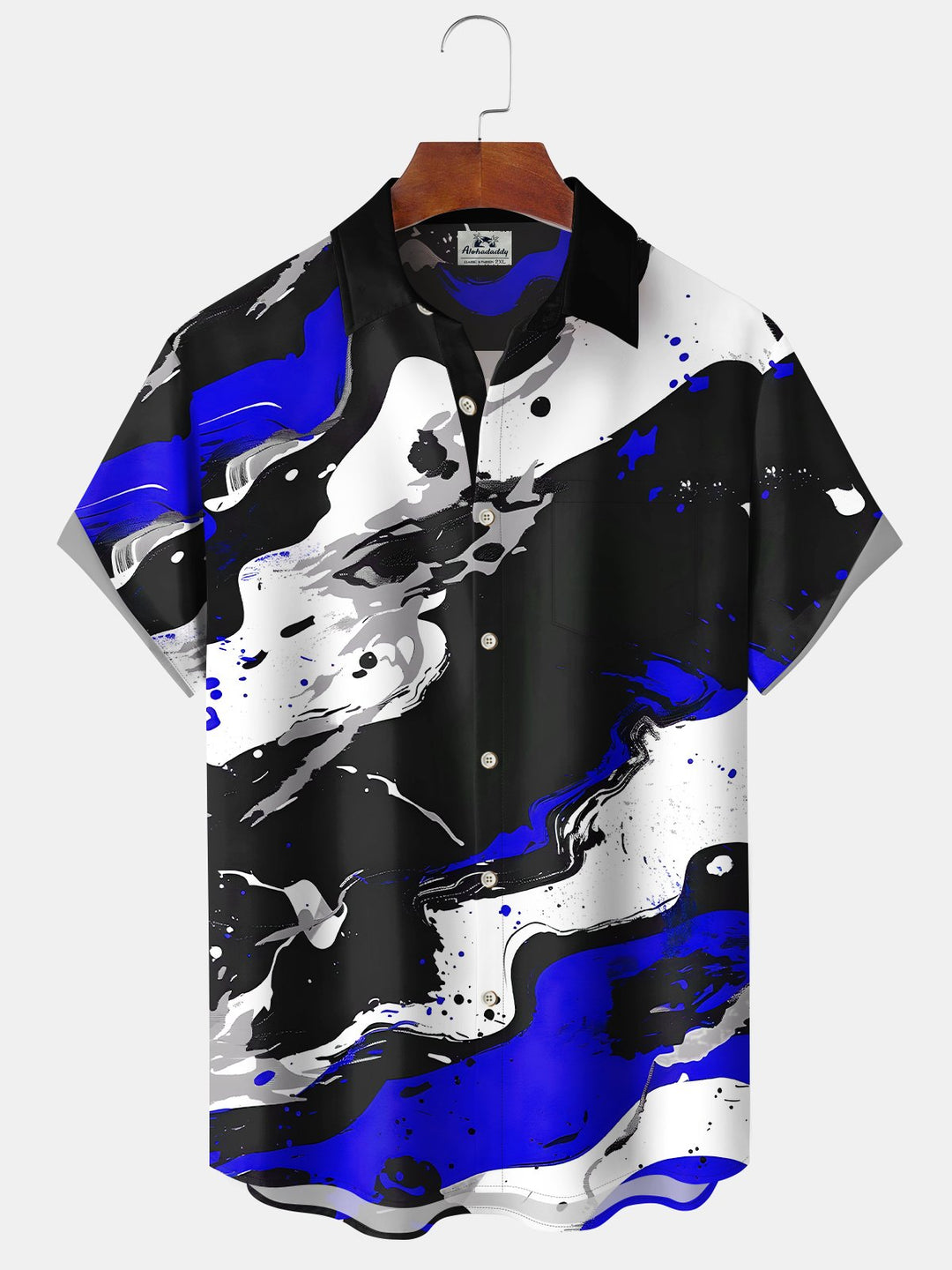 Alohadaddy Retro Gradient Abstract Art Print Men&