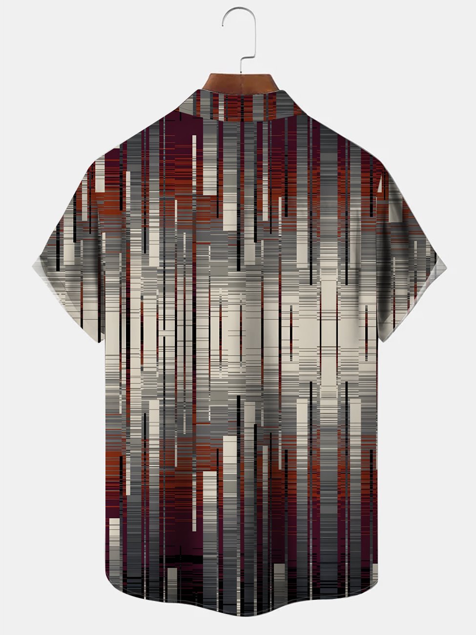 Alohadaddy Retro Geometric Texture 3D Print Men&