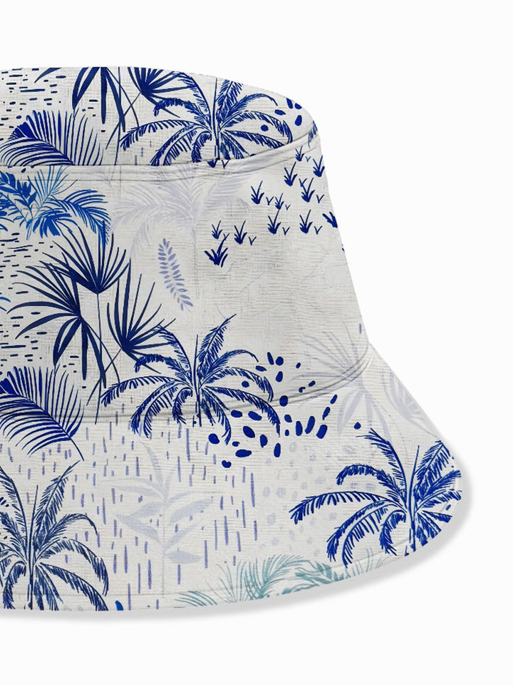 Sombrero de pescador para hombre con diseño de árbol de coco hawaiano de Alohadaddy