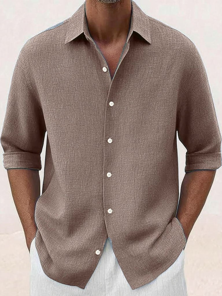 Alohadaddy® Basic solid color printed men&