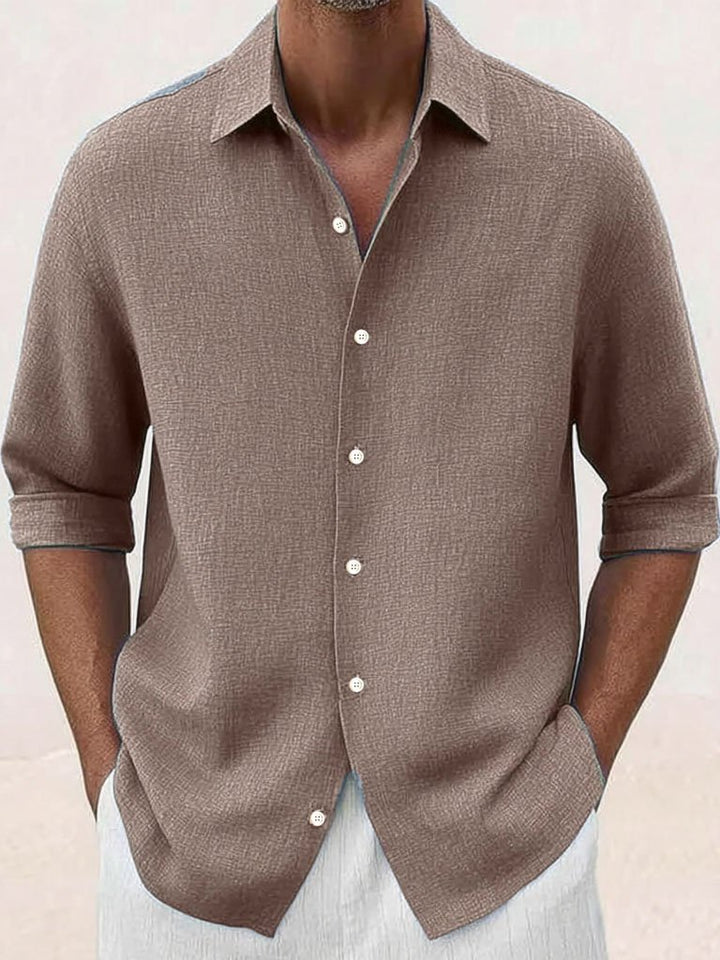 Alohadaddy® Basic solid color printed men&