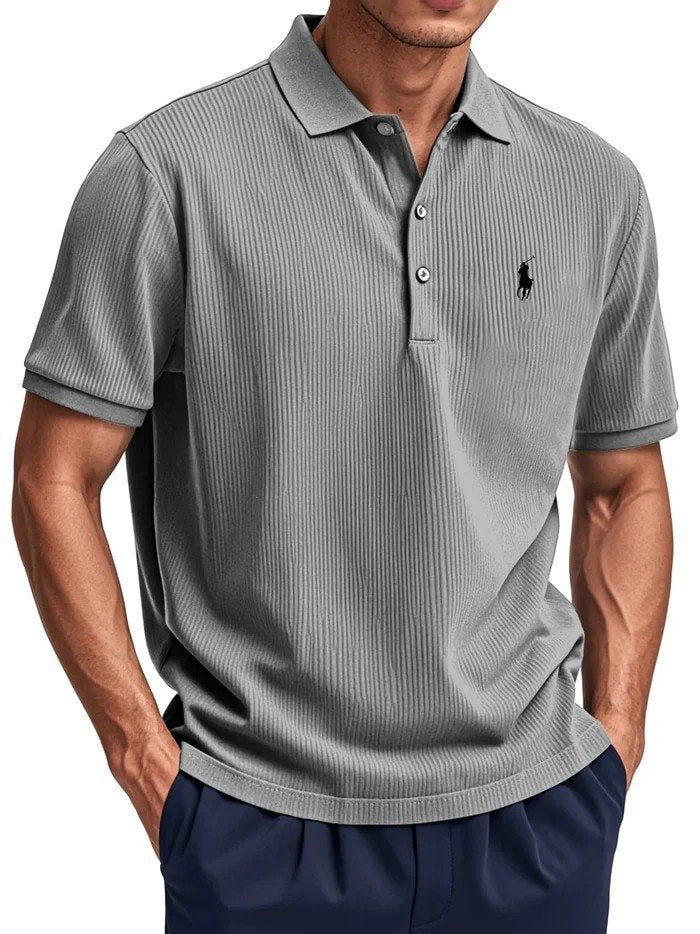 Alohadaddy® Basics Corduroy Logo Print Men&