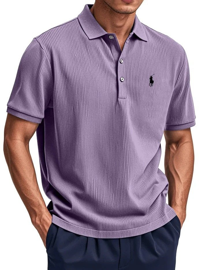 Alohadaddy® Basics Corduroy Logo Print Men&
