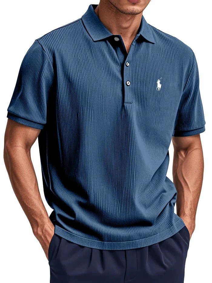 Alohadaddy® Basics Corduroy Logo Print Men&