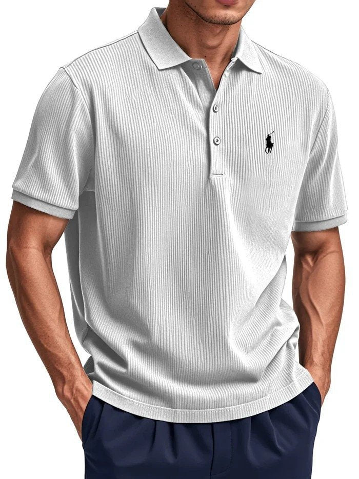 Alohadaddy® Basics Corduroy Logo Print Men&