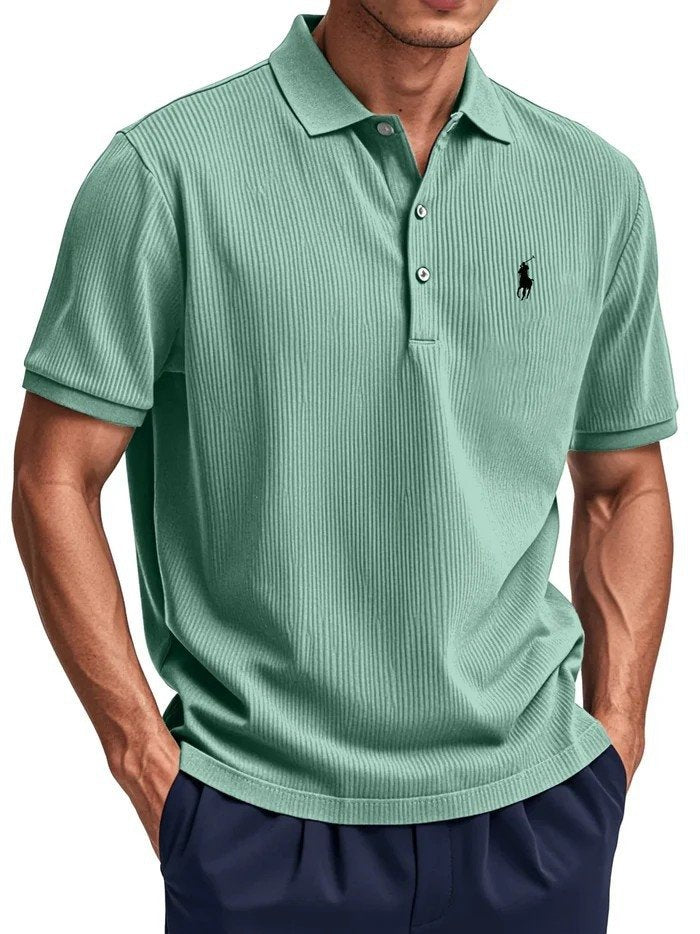 Alohadaddy® Basics Corduroy Logo Print Men&