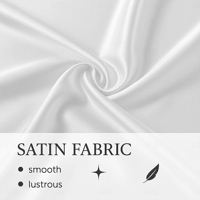 Alohadaddy® Basic Satin Satin Silk Printed Men&