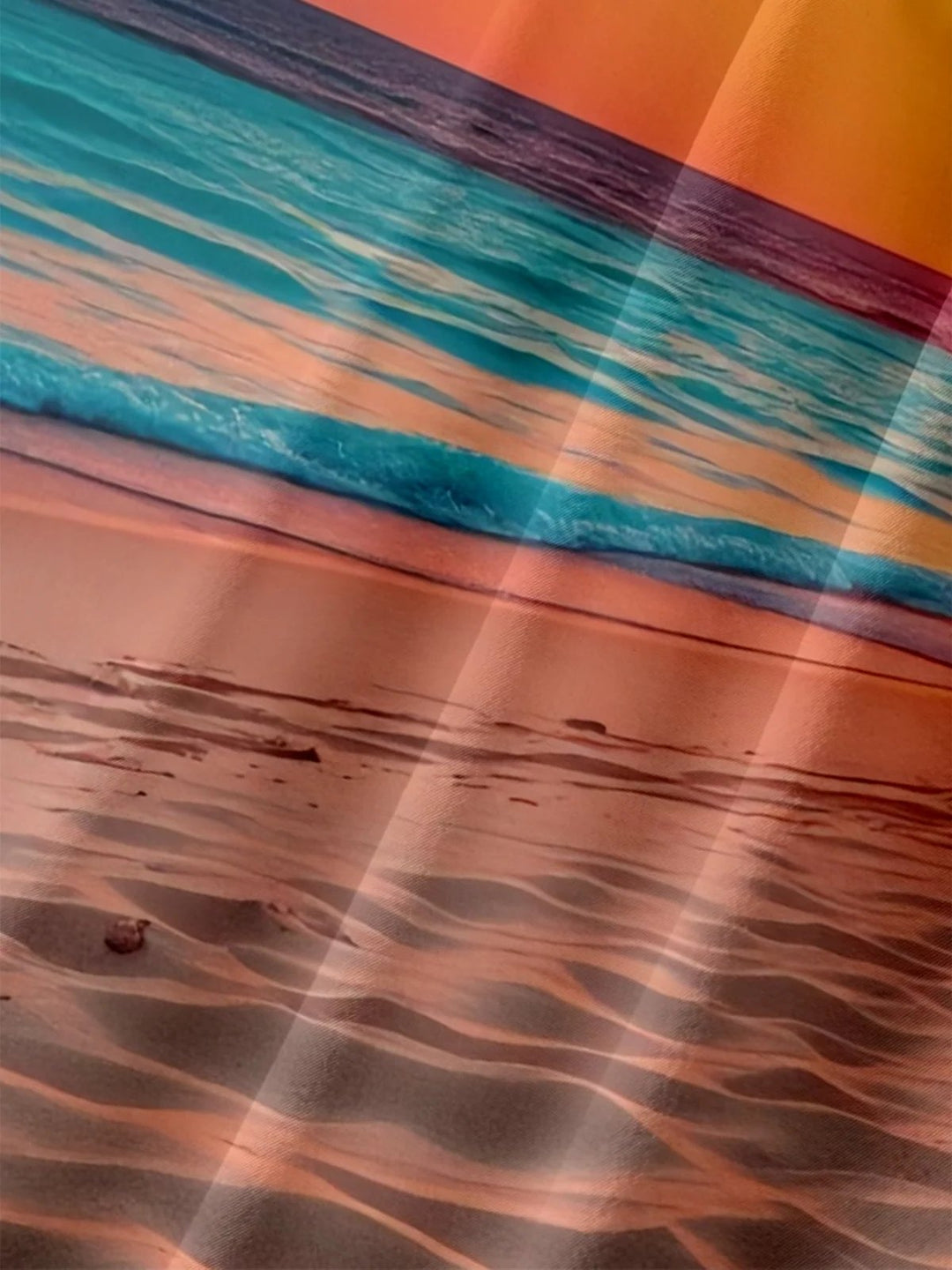 Alohadaddy® Hawaii Sunset Palm Tree Print Men&