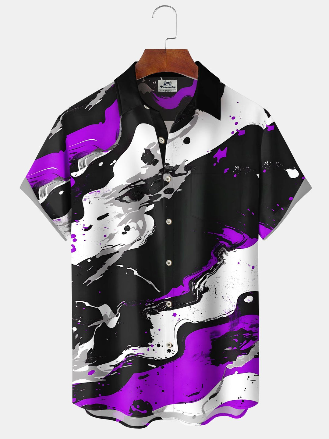 Alohadaddy Retro Gradient Abstract Art Print Men&