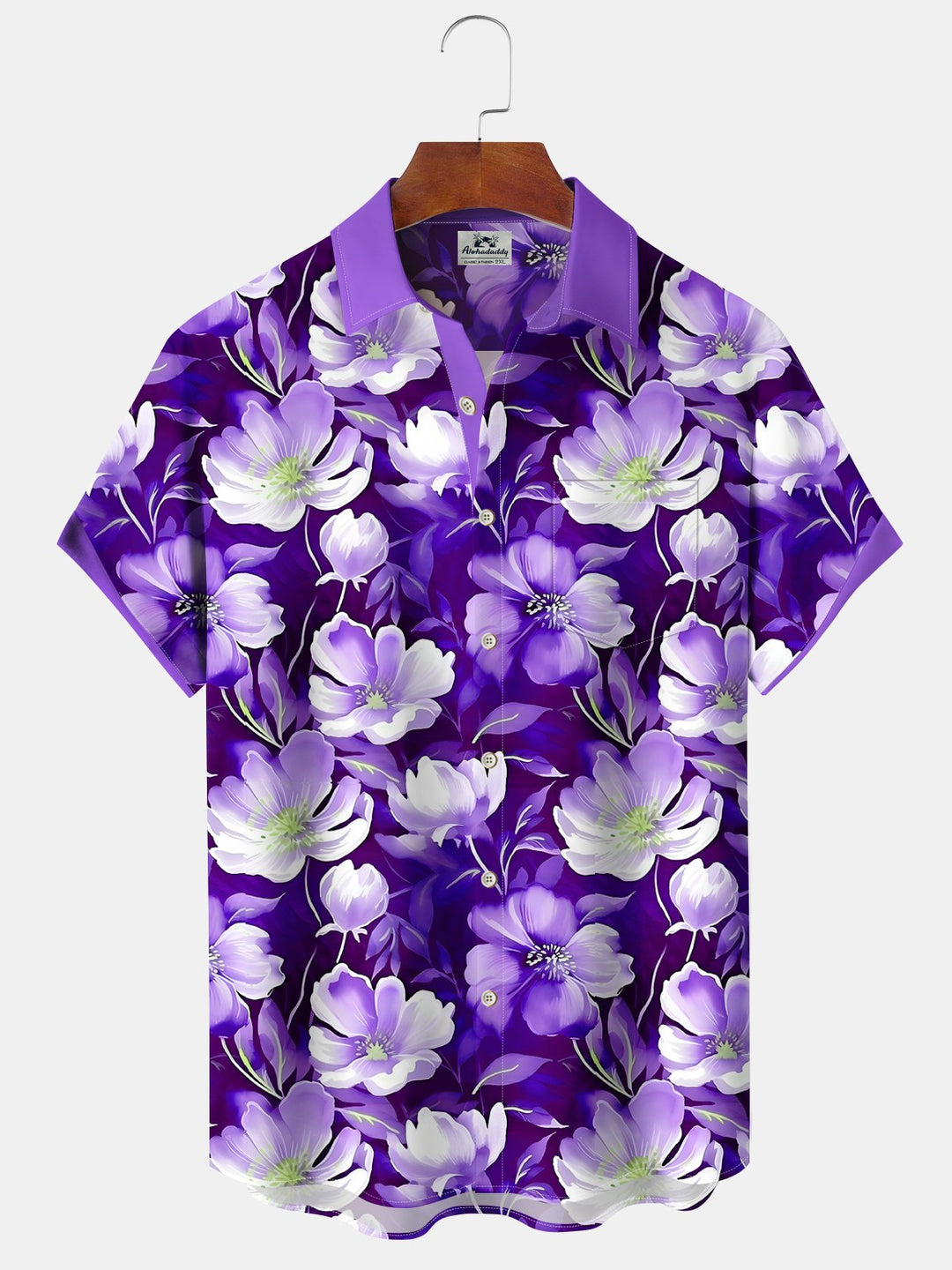 Alohadaddy Hawaiian Floral Print Men&