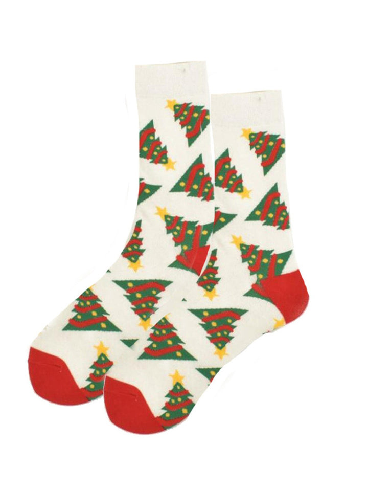 Alohadaddy Cartoon Santa Claus Snowman Elk Socks Christmas