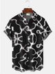 Alohadaddy Abstract Texture Printed Casual Plus Size Shirts