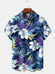 Alohadaddy Hawaiian Aloha Tropical Floral Beach Vacation Shirt