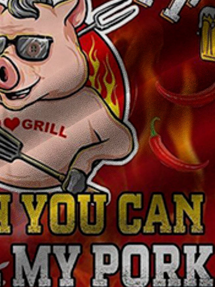 Alohadaddy Rub My Putt Then You Can Pull My Pork National BBQ Day  Men&