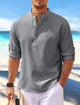Alohadaddy Hawaiian Seersucker Cardigan Men's Button Down Long Sleeve Plus Size Shirt