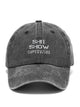 Alohadaddy 50'S Vintage Washed Men's Cap  Casual Hat