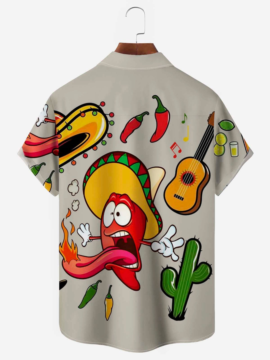 Alohadaddy Mexican Cinco de Mayo Khaki Men&