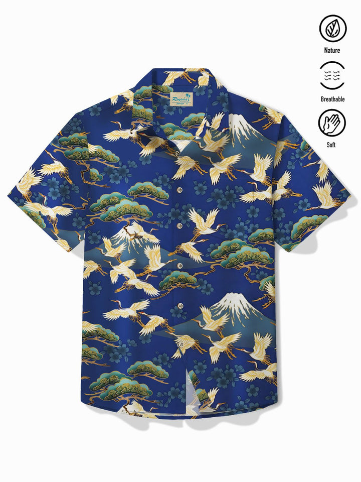 Alohadaddy Japanese Oriental Blue Men&