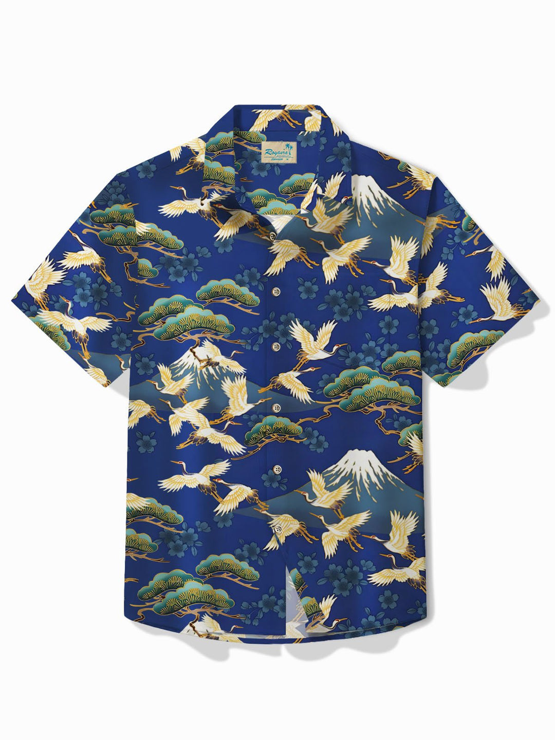 Alohadaddy Japanese Oriental Blue Men&